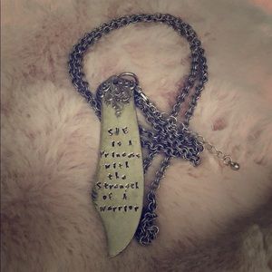 “She is a princess with the strength of a warrior”